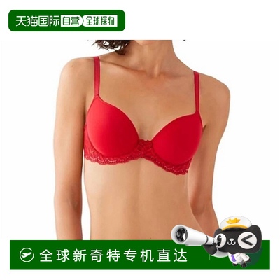 自营 wacoalLa Femme T-Shirt Underwire Bra In Equestrian Red