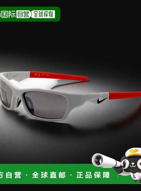 自营 Nike中性款57毫米白色太阳镜-白色 美国奥莱直发耐克
