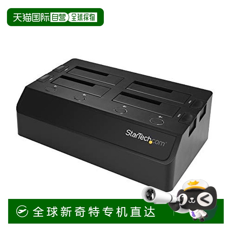 日本直邮STARTECH．com 扩展器 4托架SATA HDD/SSD底座支架