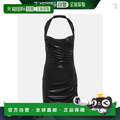 1h可退 香港直邮NORMA KAMALI 诺玛 卡玛丽 女士 Cayla 褶皱金银