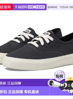 自营Keds Champion GN Sneakers Black Canvas Lifestyle Shoes H