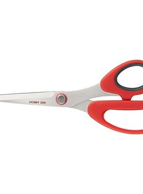 日本直邮Clover可乐剪刀200红色裁缝剪精致不锈钢锋利20cm