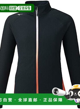 【日本直邮】Mizuno美津浓户外运动长袖外套女式L黑色 32MC1350