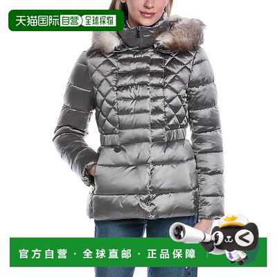 自营Kenneth Cole Puffer Coat - grey 美国奥莱直发