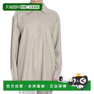 SS2025 香港直邮THE 8461W3301LPB 女士衬衫 浅棕色 ROW