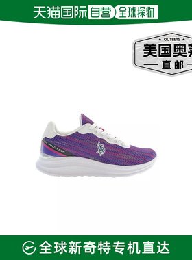 u.s. polo assn.美国马球协会女式涤纶运动鞋 - 紫色 【美国奥莱
