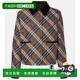香港直邮潮奢 Burberry 巴宝莉 1h可退 女士 格纹绗缝棉质夹克