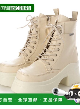 日本直邮YOSUKE 厚底系带靴 YO729BW20129