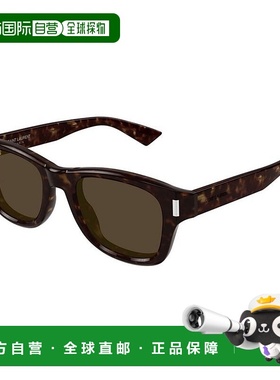 香港直邮SAINT LAURENT 男士太阳镜 SL801002 CO 黑色 SAINT LAUR