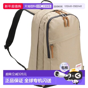 【日本直邮】COLEMAN科勒曼 美式经典 TR35 双肩包 35L 灰米色