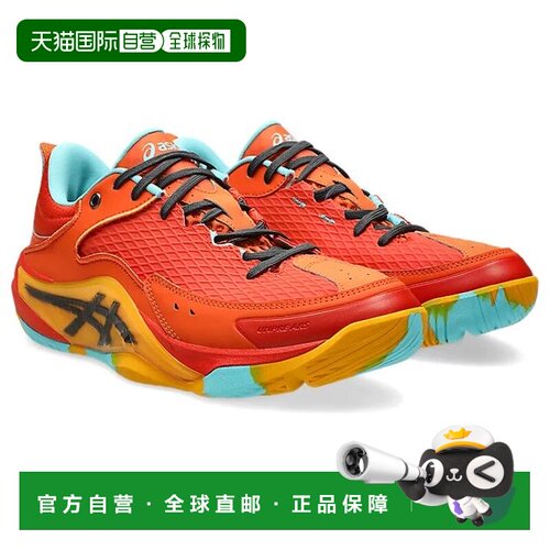 日本直邮ASICS UNPRE ARS 3 舒适 低帮 篮球鞋 男女同款 橙黑