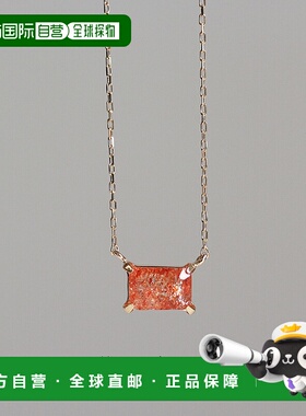 1h可退 日本直邮cui-cui天然彩宝项链K10YG海蓝宝783610cuicui