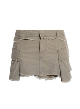 BALENCIAGA 女士短裤 838771TSP019966 AW2025 卡其色