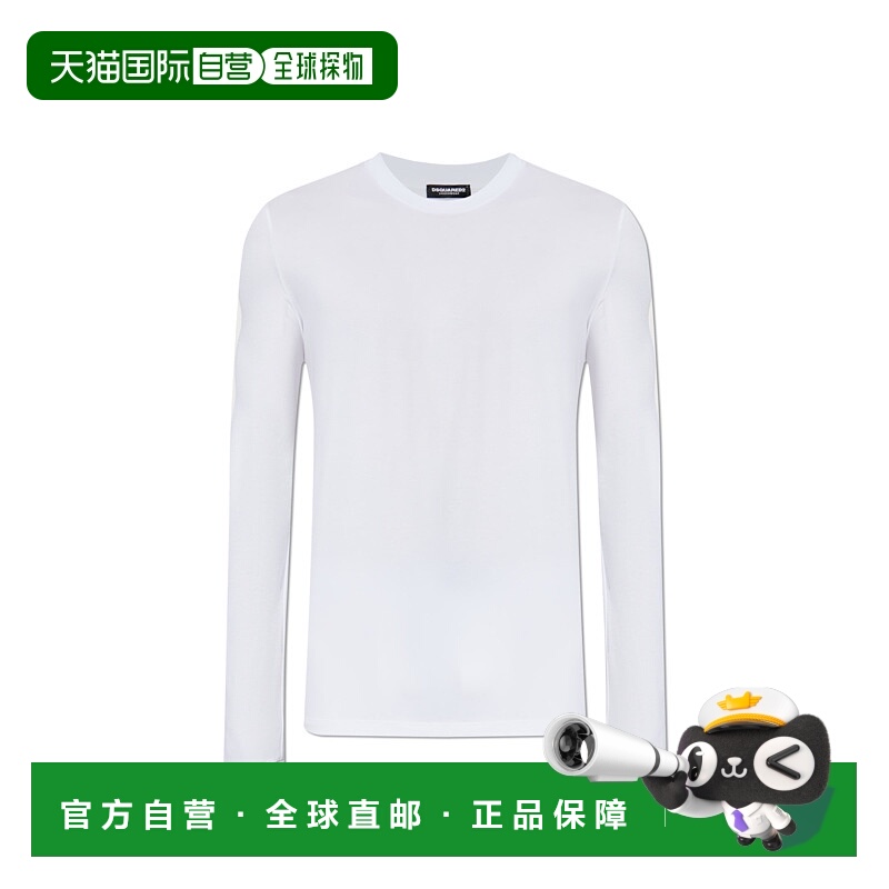 1h可退 香港直邮DSQUARED2 男士T恤 D9M1060300100 AW2025 白色 L