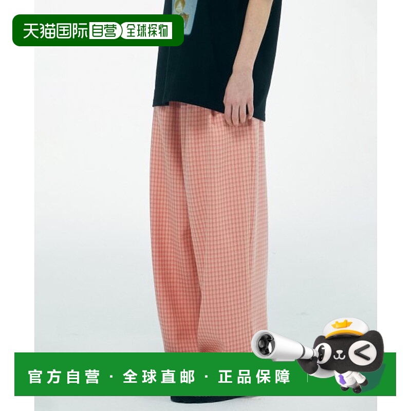 韩国直邮SCULPTOR 休闲裤 SC23S425PK正品时髦 时尚穿搭外穿显瘦