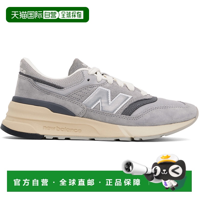 1h可退 香港直邮潮奢 New Balance  男士 灰色 997R 运动鞋新款