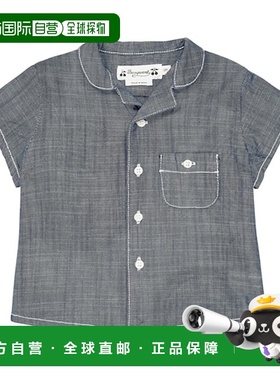 1h可退 香港直邮潮奢 Bonpoint 婴儿 Gerald 棉质青年布衬衫童装