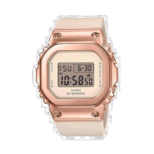 香港直邮Casio卡西欧女士手表简约计时器装饰表休闲GM-S5600PG