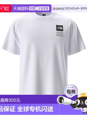 香港直邮THE NORTH FACE 男士T恤 NF0A8GAQFN4 SS2026 白色