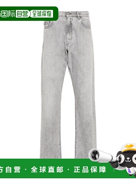 香港直邮Versace 腰带环牛仔裤 10108161A11274范思哲直筒裤