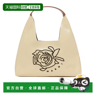 1h可退 香港直邮Marni 花卉图案手提包 M01837M00TK单肩包