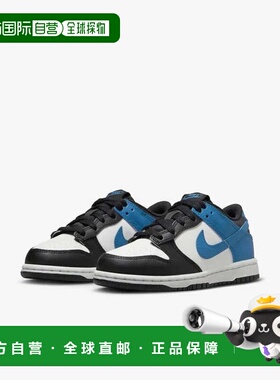 自营Nike Dunk Low DH9756-104 Sneaker Kids  White Black Leath