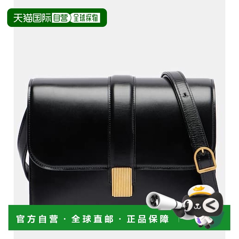 香港直邮KHAITE 女士 Blake 皮革斜挎包 black黑色 舒适时尚