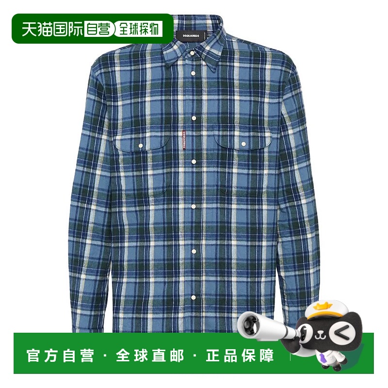 香港直邮DSQUARED2 男士衬衫 D35296S74DM0948001F AW2025