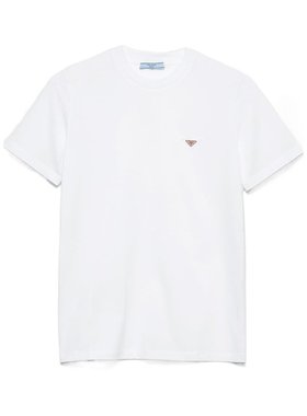 PRADA 女士T恤 3583815ZGSOOOF0009 AW2025 白色 短袖T恤