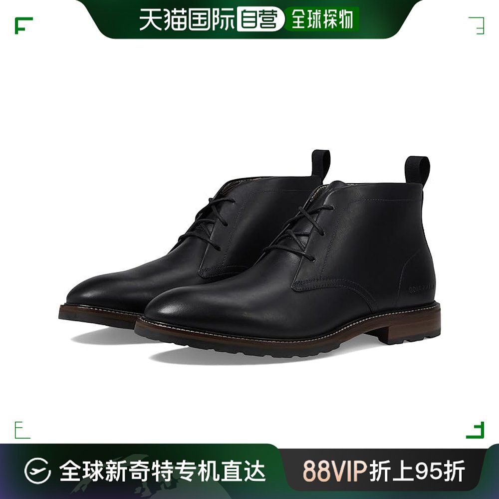 香港直邮潮奢 cole haan 可汗 男士 Berkshire Lug 高帮皮马靴