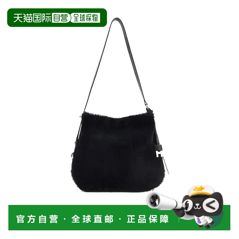 1h可退 香港直邮HOGAN 女士单肩包 KBW01RS2200UGX7D86 SS2025 黑