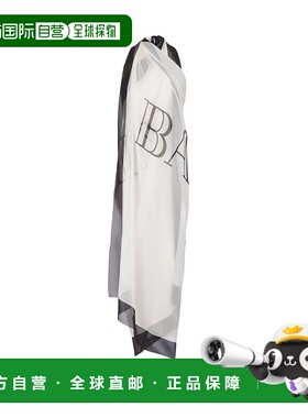 香港直邮Balmain 印花双色沙滩披肩 BKA202410真丝围巾