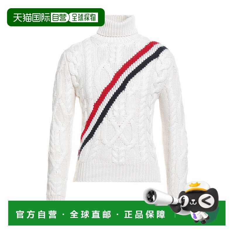 1h可退 香港直邮潮奢 Thom Browne 汤姆 布朗 男士 羊绒混纺针织