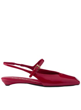 PRADA 女士凉鞋 1F828N069F015F0E06 SS2025 红色 露跟凉鞋