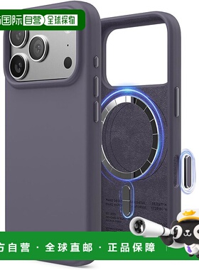 【日本直邮】elago iPhone 17 Pro MagSafe硅胶耐冲击手机壳 深薰