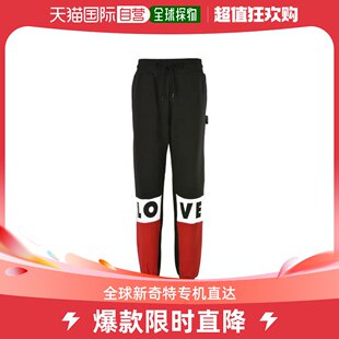 女士拼接logo运动裤 Moschino 香港直邮潮奢