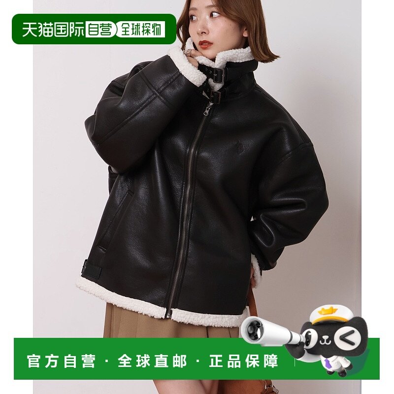 1h可退 日本直邮U.S. POLO ASSN. 男女同款 B3仿毛领夹克 宽松保