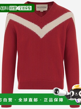 香港直邮VALENTINO 男士针织衫 7V0KC35QB5GBRT AW2025 乳白色