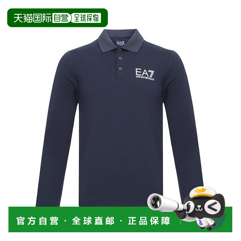 香港直邮EA7 Emporio Armani 海军蓝长袖POLO衫 6ZPF54PJ18Z