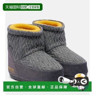 boot 月亮靴 女士 1h可退 Guest moon 深灰布织低 香港直邮潮奢