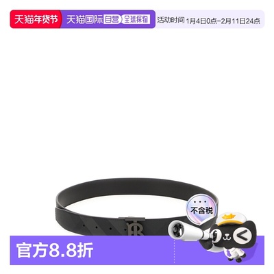 1h可退 香港直邮Burberry 巴宝莉 男士 轻微划痕 CINTURE 腰带 80