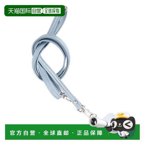 【日本直邮】Hamee sorureda! PU皮革斜挂肩绳 浅蓝