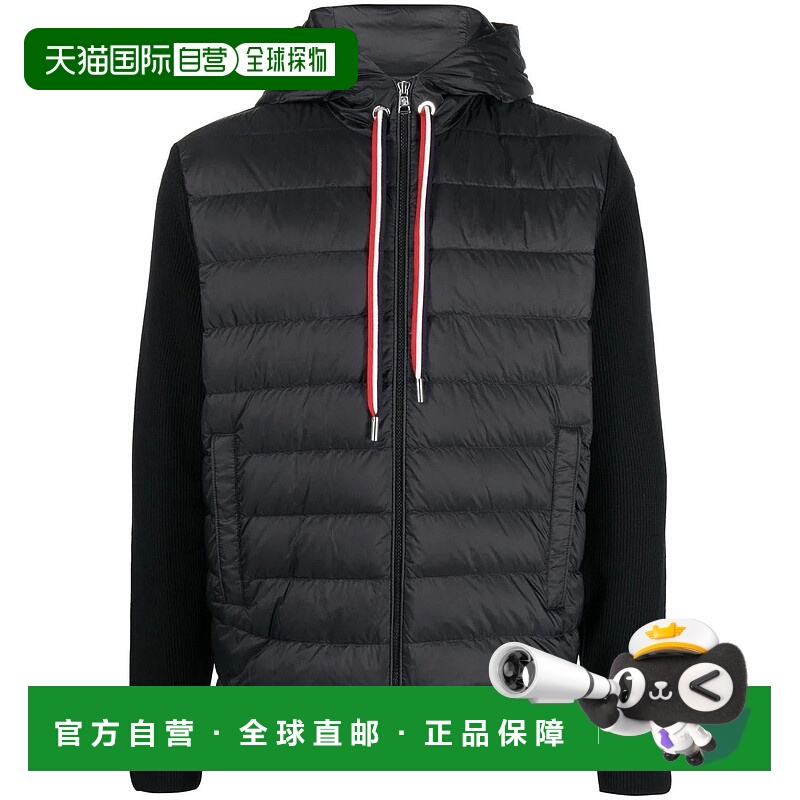 1h可退 香港直邮Moncler 盟可睐 男士 绗缝连帽羽绒服 I10919B000