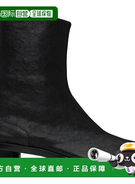 香港直邮Maison Margiela 马丁 马吉拉 男士 黑色 Tabi 踝靴 S57W