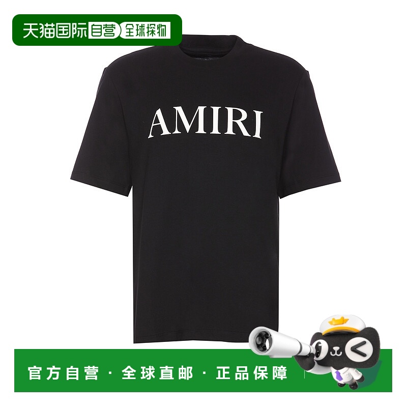 香港直邮AMIRI男士T恤JYTE1073BLACK