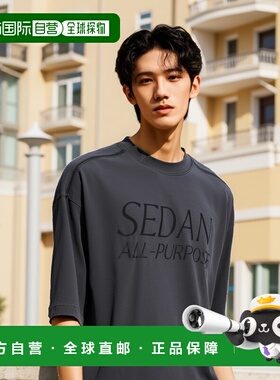 1h可退 日本直邮SEDAN ALL-PURPOSE 男士宽松版LOGO印花T恤 SD25S