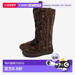 日本直邮Converse All Star Western Boots ST Z 女士焦糖棕色靴