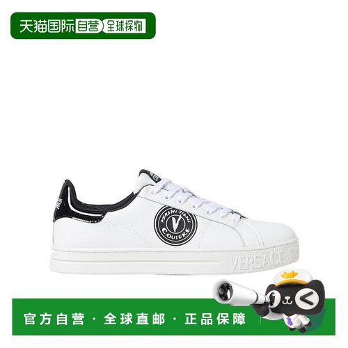香港直邮Versace Jeans 系带低帮休闲鞋 78YA3SK1ZPB01