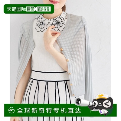 1h可退 日本直邮tocco closet 女士经典金扣镂空针织开衫 1861967