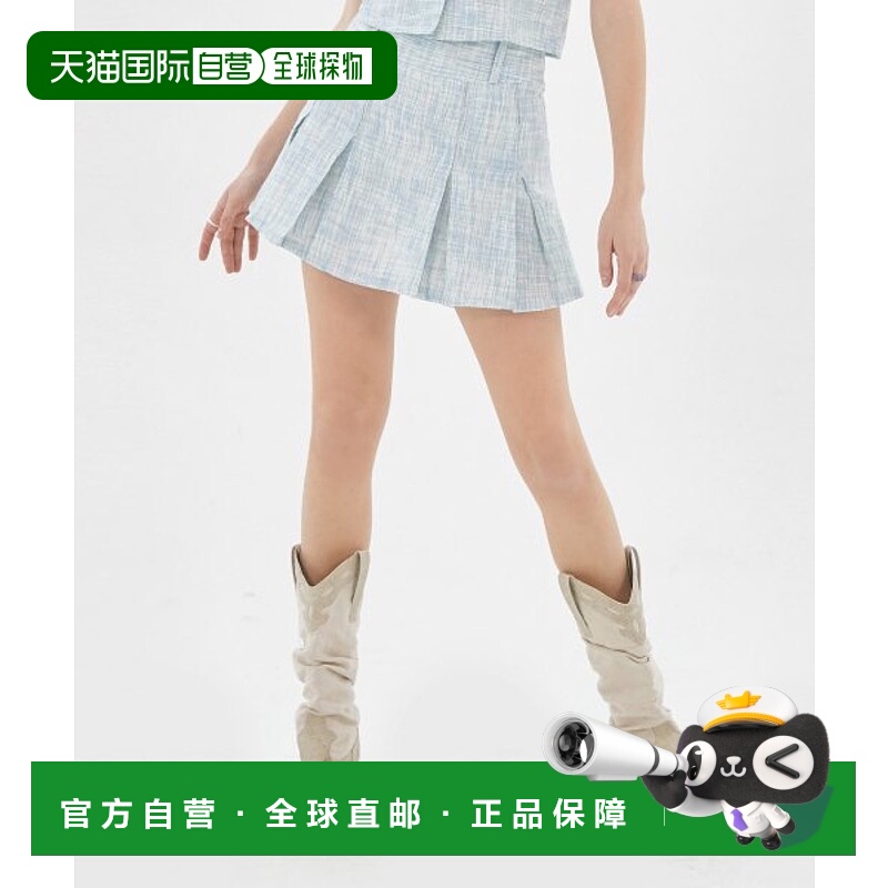 韩国直邮NASTY FANCY CLUB街头辣妹潮牌酷帅休闲时尚新款半身裙F2